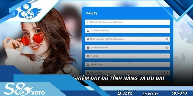 Đảm bảo thông tin cá nhân chính xác rất quan trọng khi đăng ký S8
