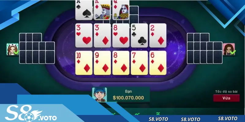 Mậu binh S8 là tựa game rất được yêu thích