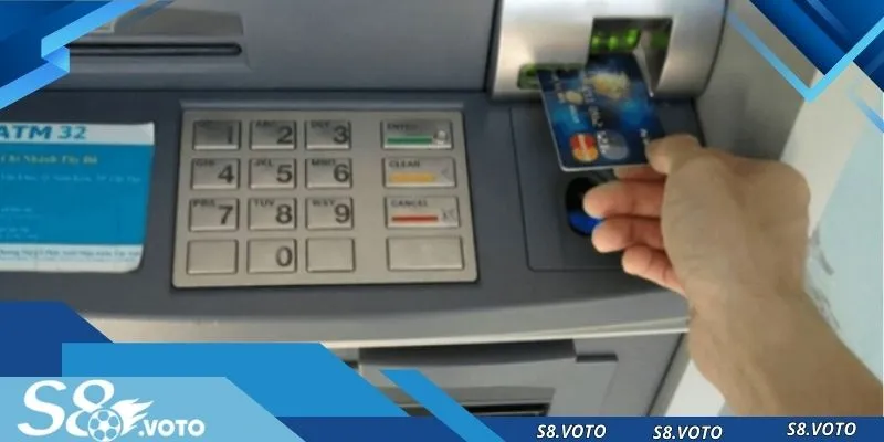 Đăng nhập tài khoản chính thức để rút tiền S8 thông qua ngân hàng